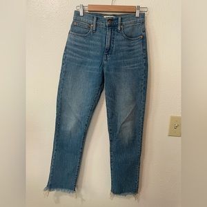 Madewell The Perfect Vintage Jean size 25 NWOT